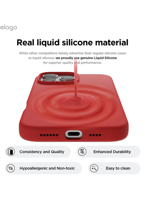 elago iPhone 16 Pro MAX Case Liquid Silicone